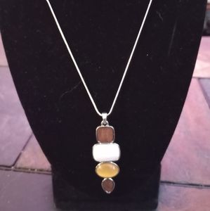 Necklace and earrings